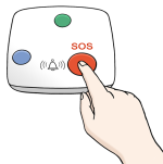 Emergency call button