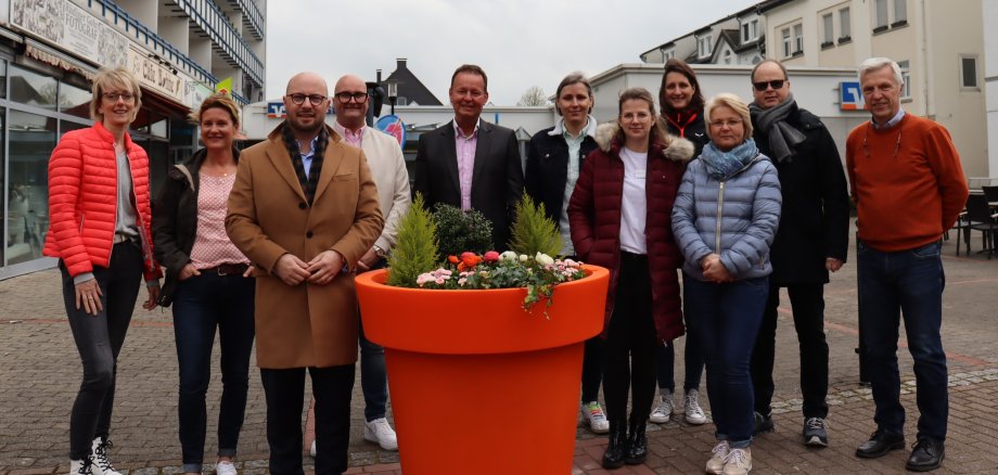 Group photo flower pots Neubeckum