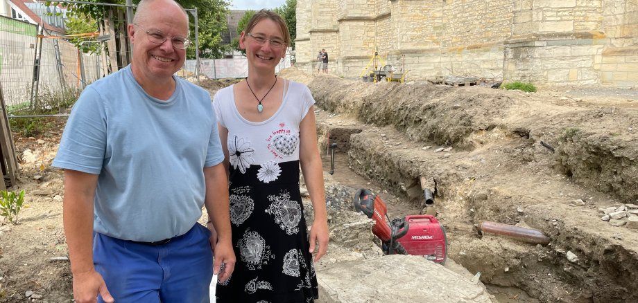 Dr Joachim Meffert and Ivonne Durant