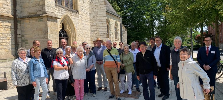 Guided tour of the church square