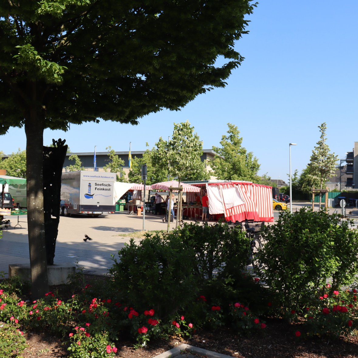 Neubeckum market place