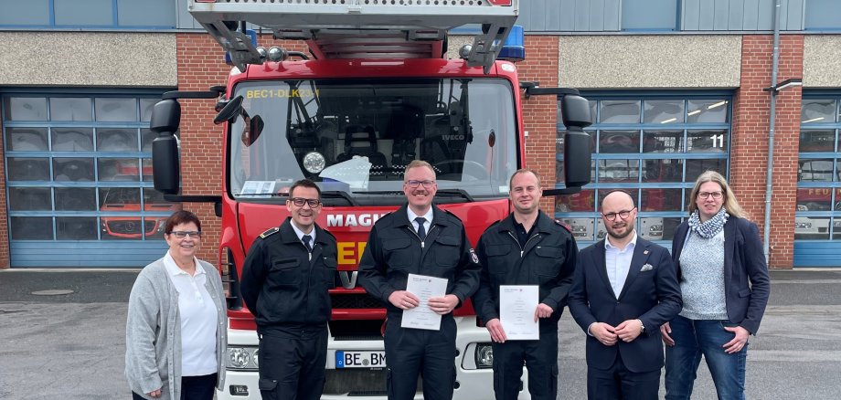 Gruppenbild Feuerwehrleitung