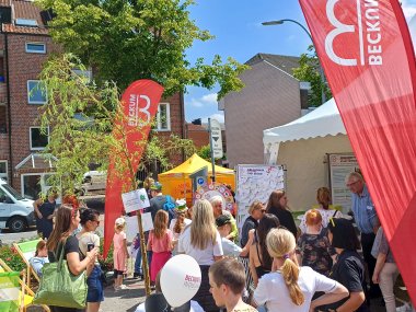 Stand der Stadt Beckum auf der Zukunftsmeile