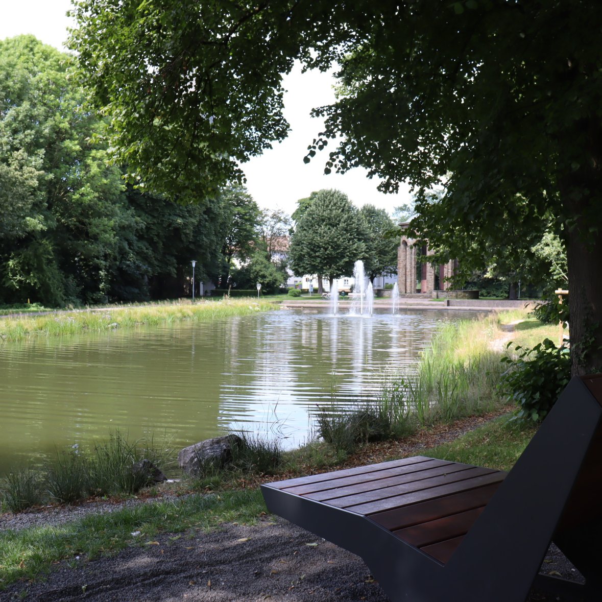 Liegebank am Westteich