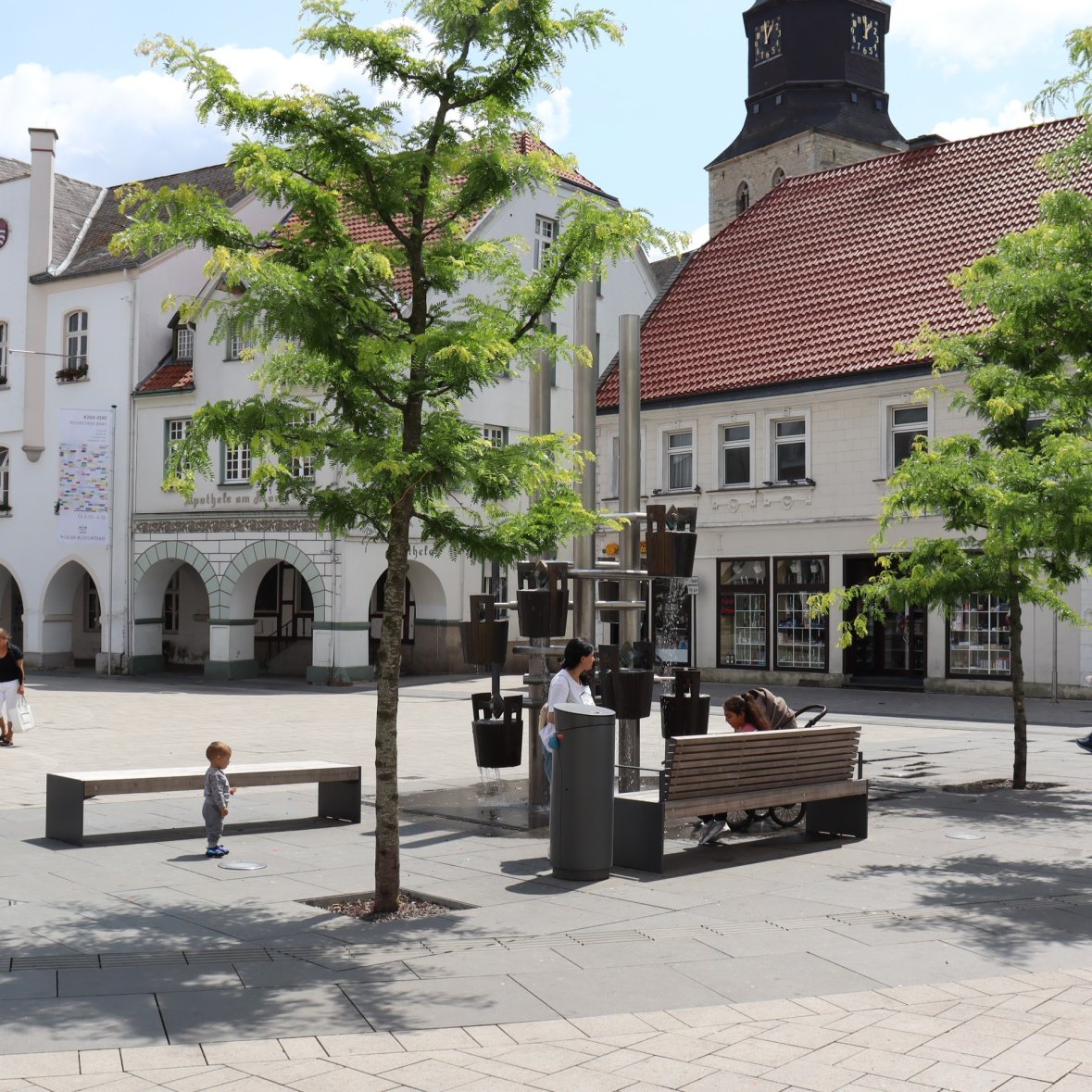 Neuer Marktplatz in Richtung Stadtmuseum